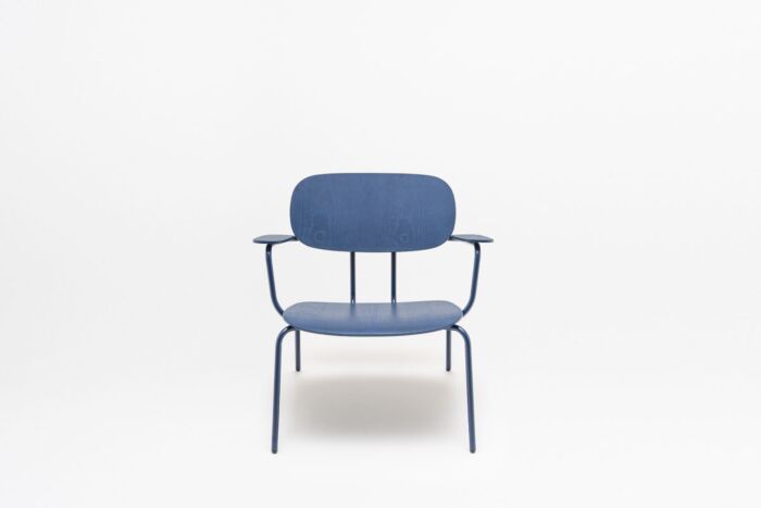 New School Lounge - plywood armchair