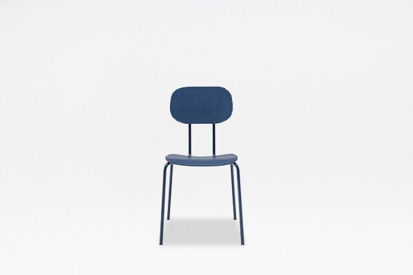 New School - plywood chair 4-legged base