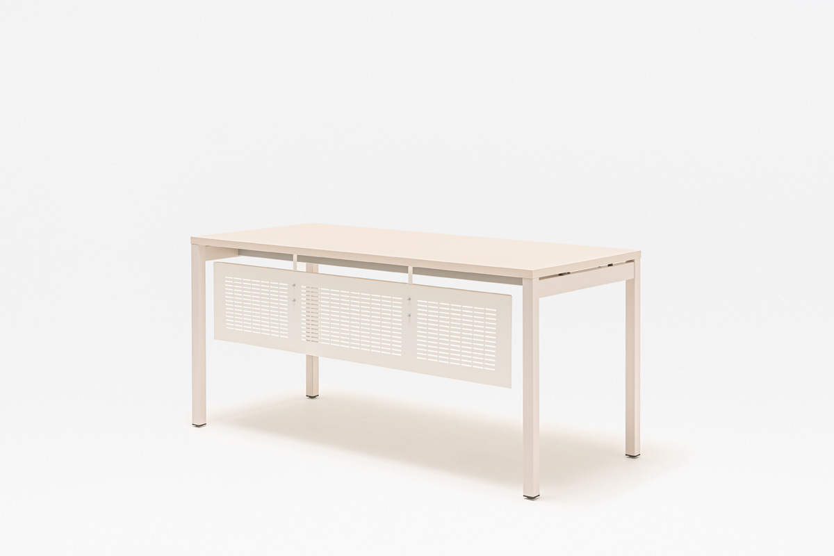 Modesty panels for desks and tables