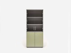 Glass-door cabinets