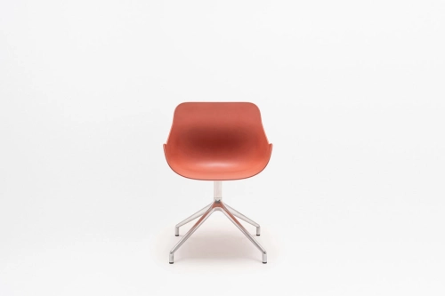 Baltic Basic sedia con base in alluminio lucidato