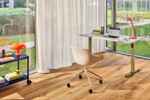 Baltic Basic - chair polished aluminium base