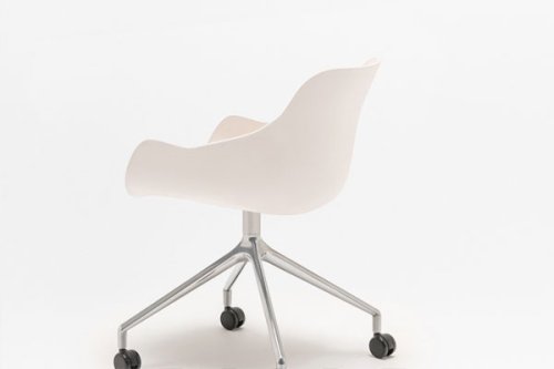 Baltic Remix - chair polished aluminium base