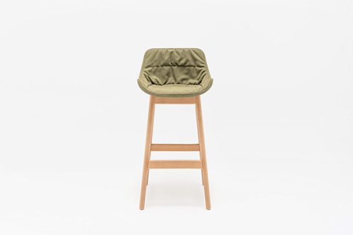 Baltic Soft Duo high stool wooden base