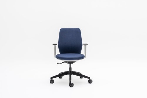 Evo - chaise de bureau dossier tapissé
