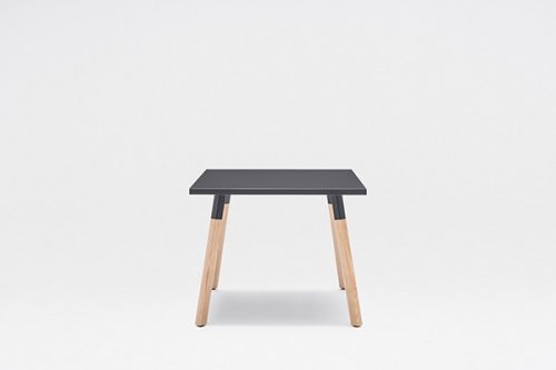 Ogi W coffee table wooden legs