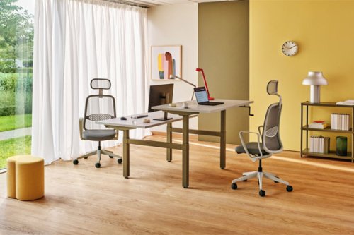 Ogi Drive Bench - bench desk manual height adjustment