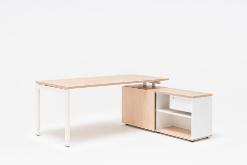 Ogi U desk managerial cabinet