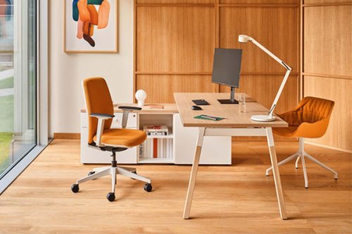 Ogi W - desk managerial cabinet
