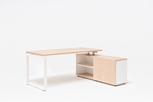 Ogi Q desk managerial cabinet
