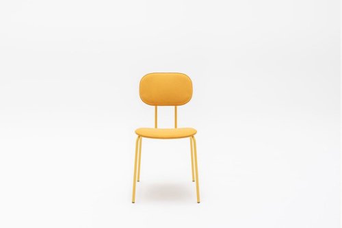 New School upholstered chair 4-legged base