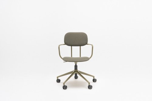 New School upholstered chair with height adjustment