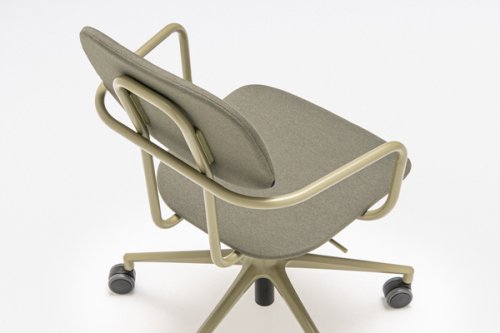 New School - upholstered chair with height adjustment