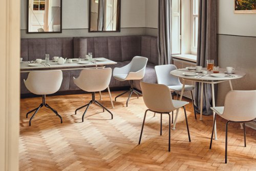 New School - café table