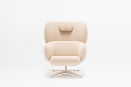 Grand Grace - armchair with headrest swivel base