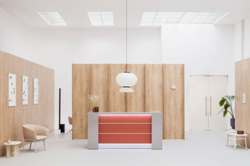 Valde - modular reception desk