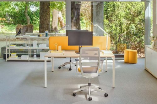Sonic - acoustic desk screens