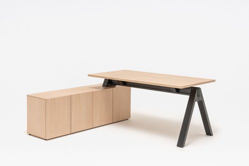 Viga desk with storage