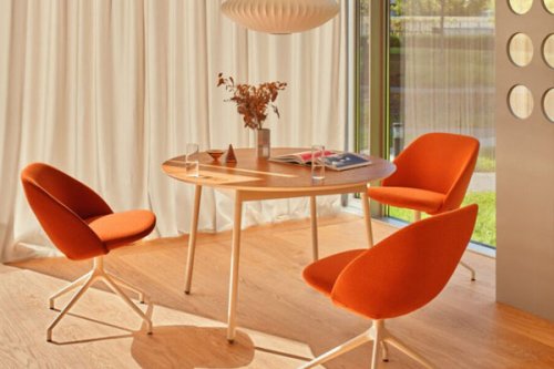 Paralel - conference armchair swivel base